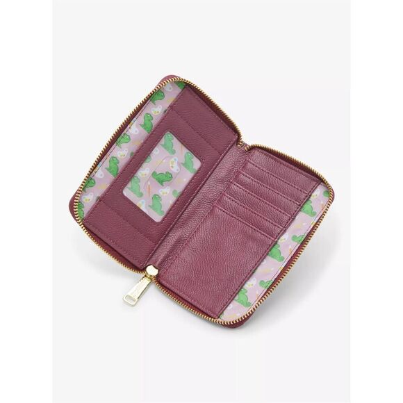 Loungefly Disney Tangled Rapunzel Tower Illustrated Lantern Zip Wallet - Picture 5 of 5